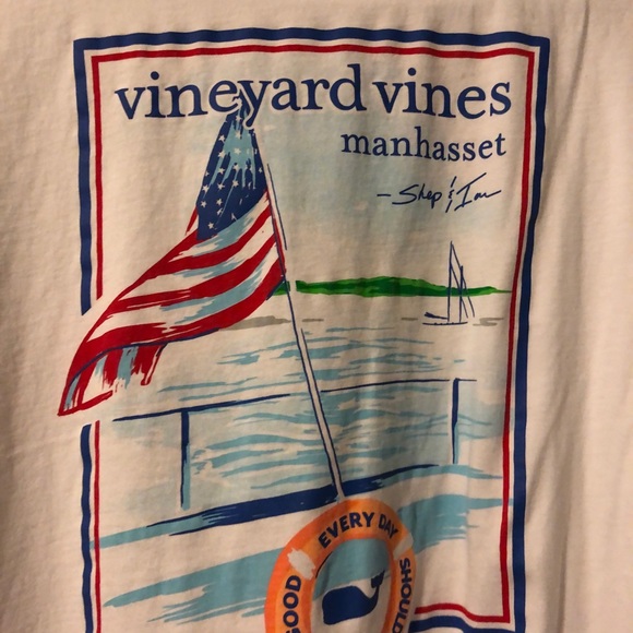 Vineyard vines t shirt sz medium - Picture 6 of 6